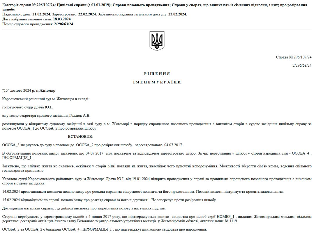 Справа №296/107/24